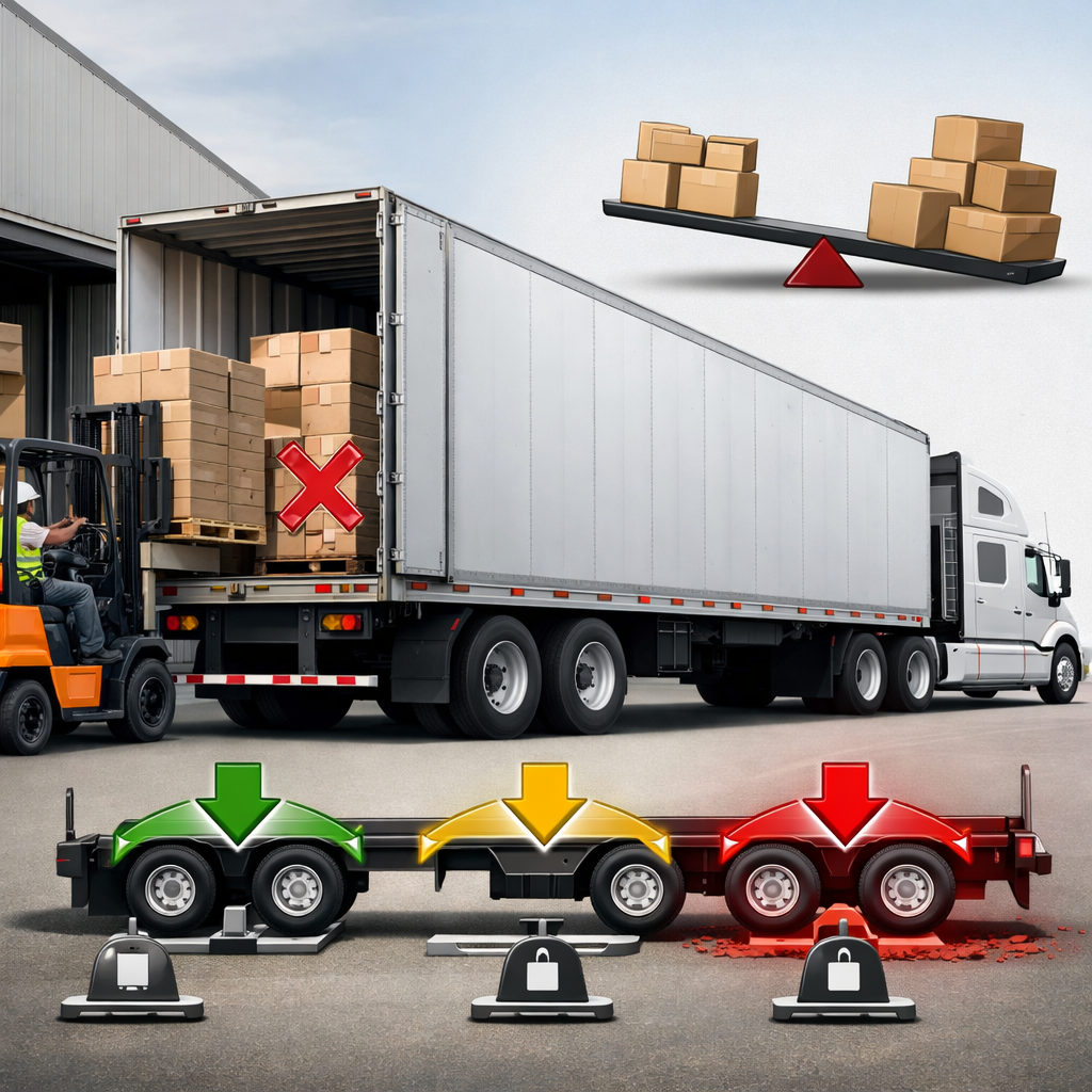 truck loading weight distribution safety