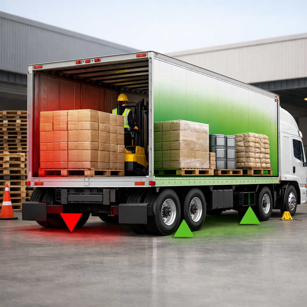 truck loading weight distribution safety