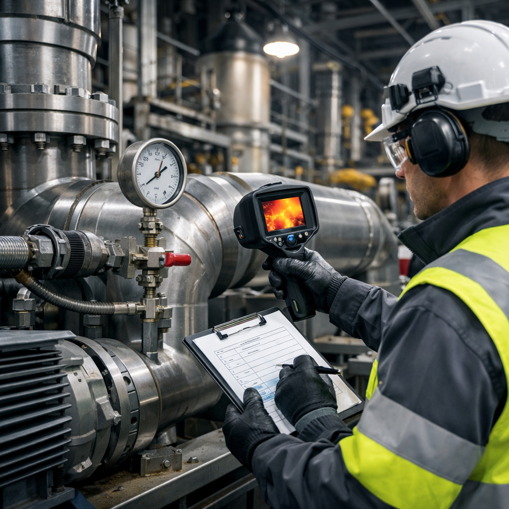 industrial equipment inspection routines