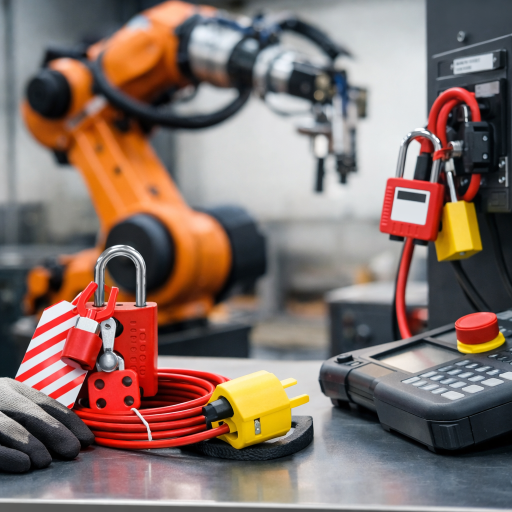 lockout procedures for robotics
