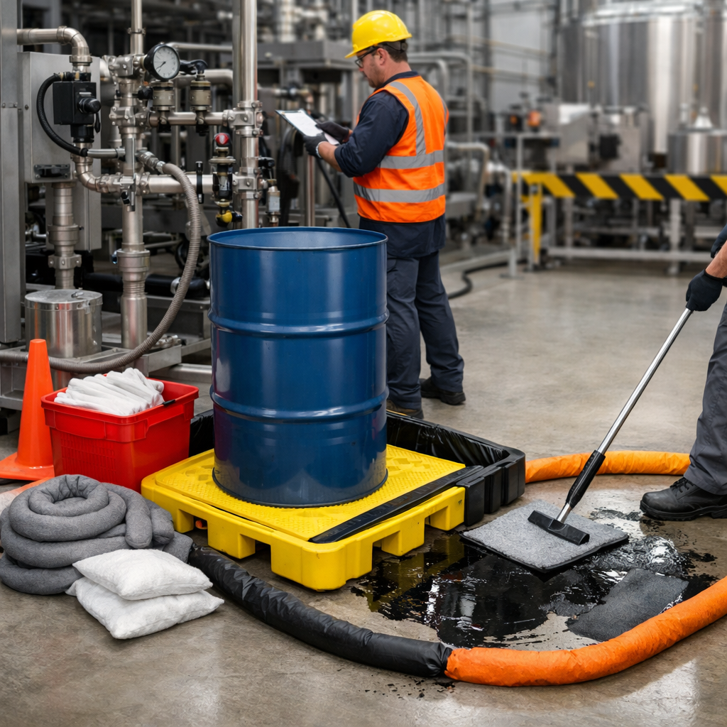 oil spill prevention in factories