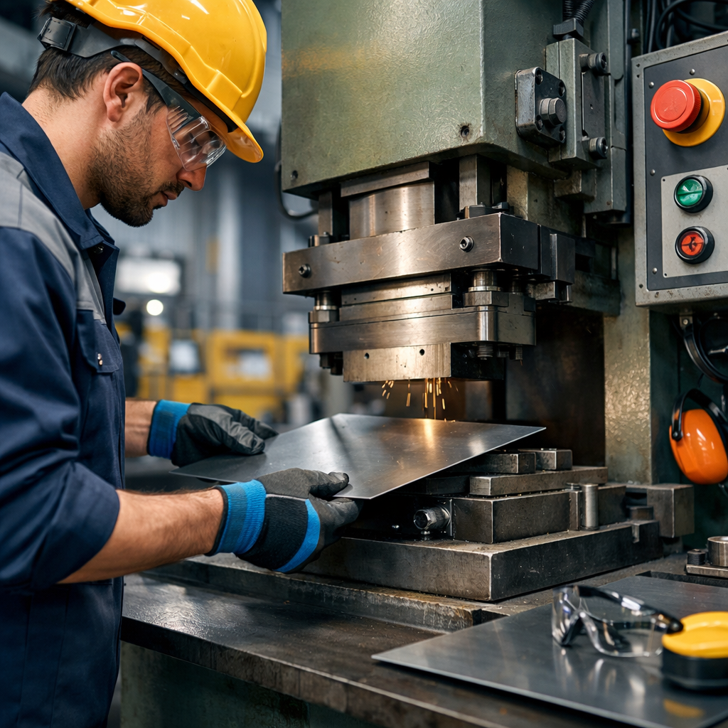 working with press machines safely