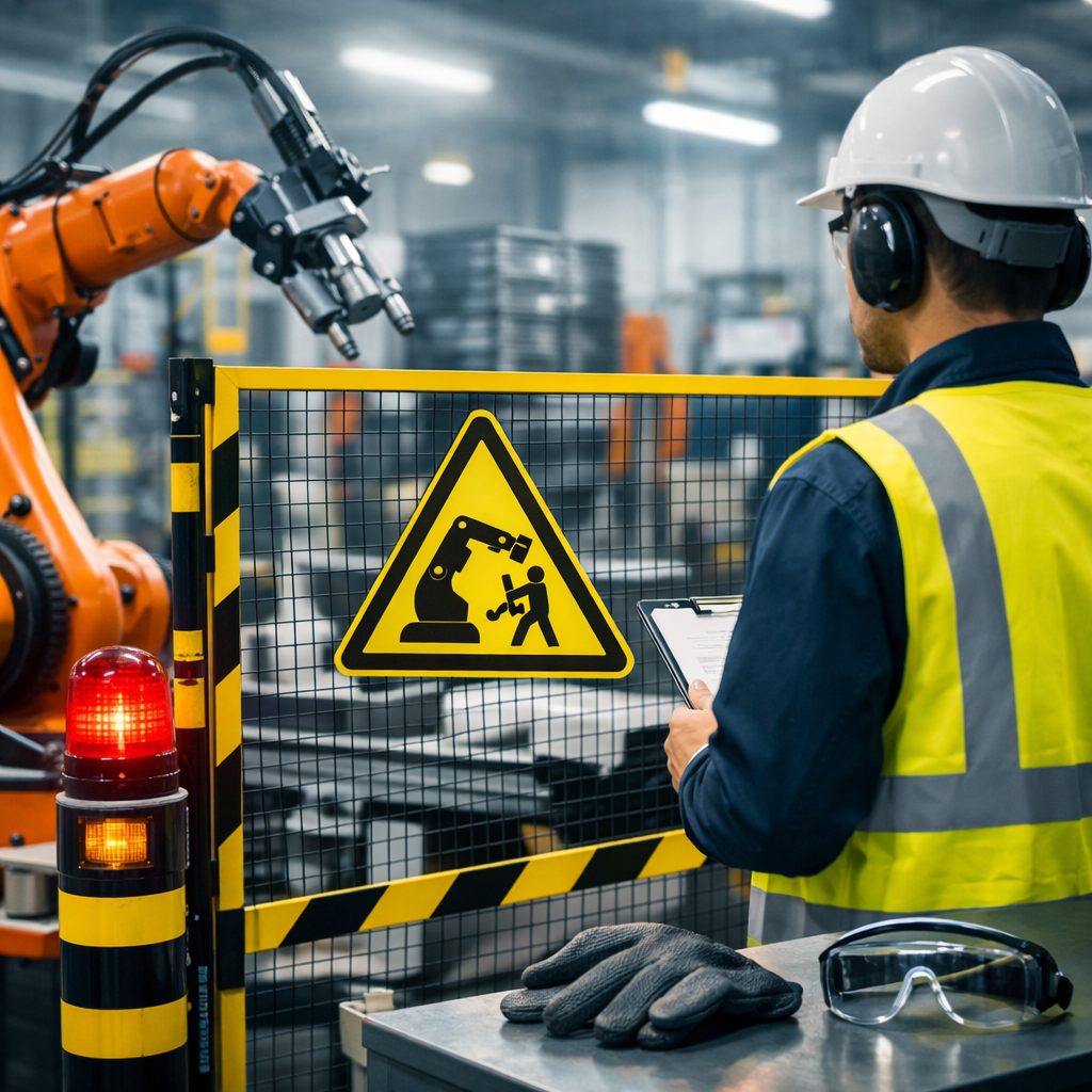 industrial robot safety awareness