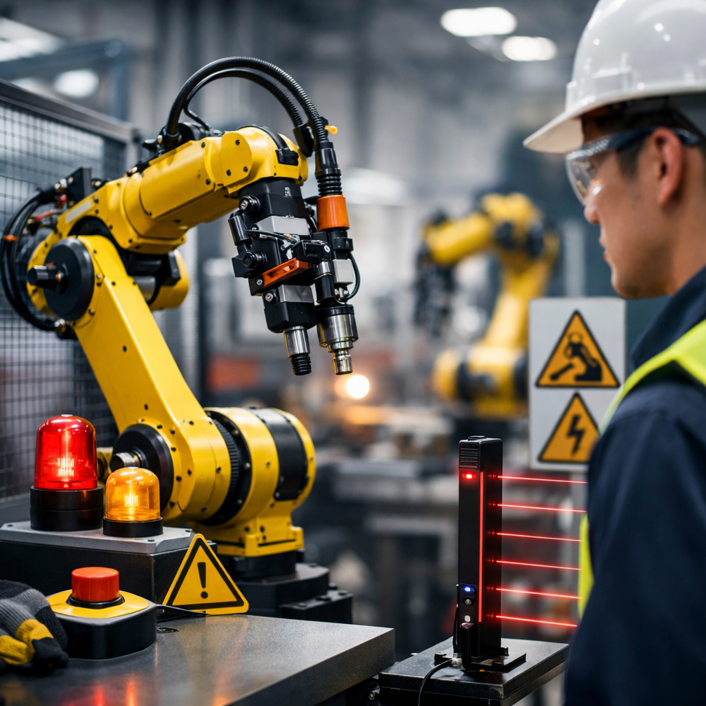 industrial robot safety awareness