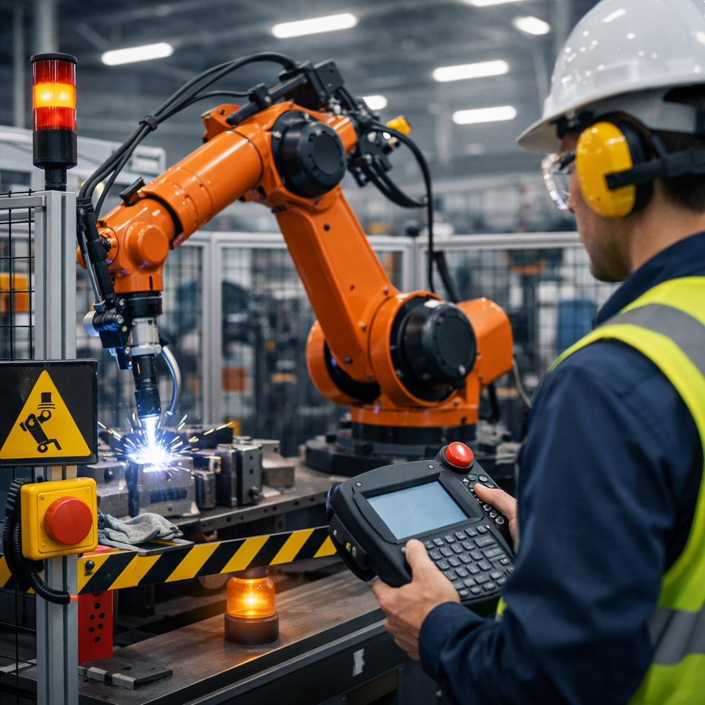 industrial robot safety awareness