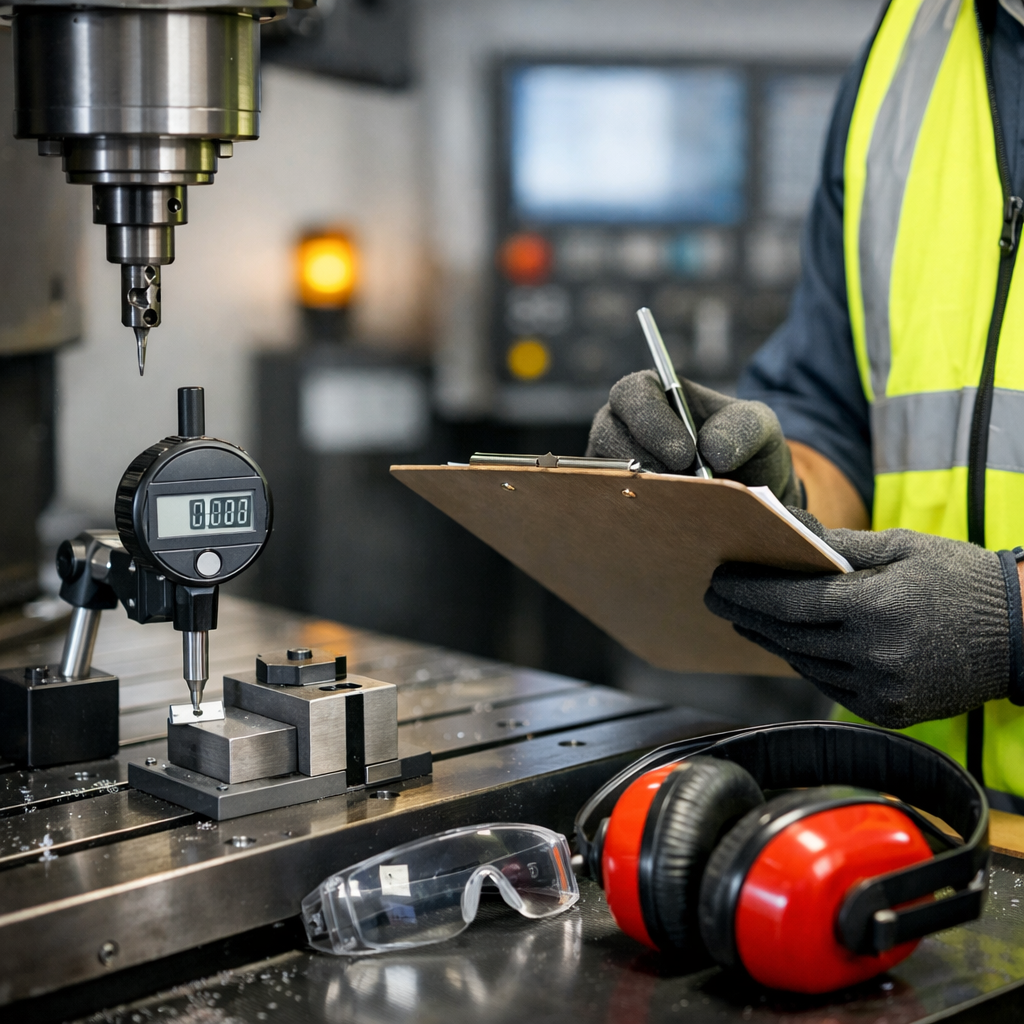 machine calibration safety checks