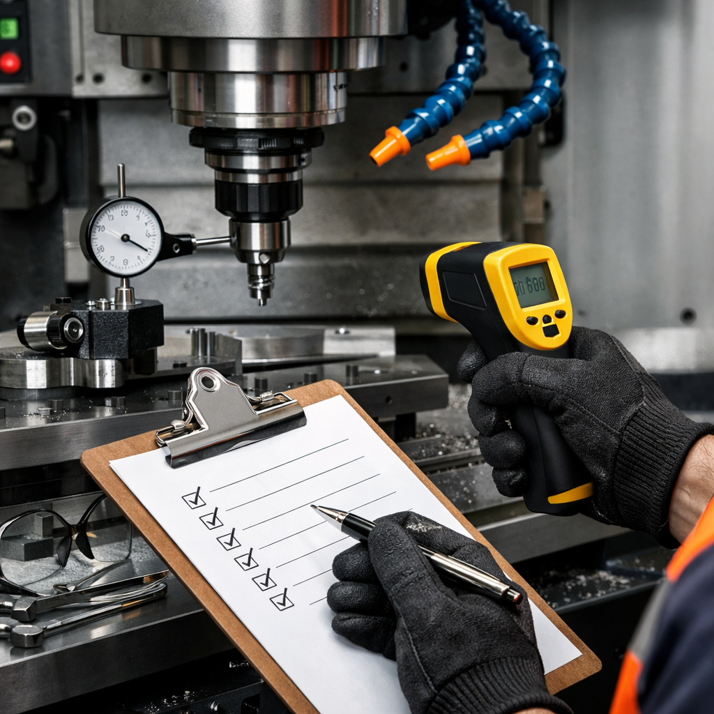 machine calibration safety checks