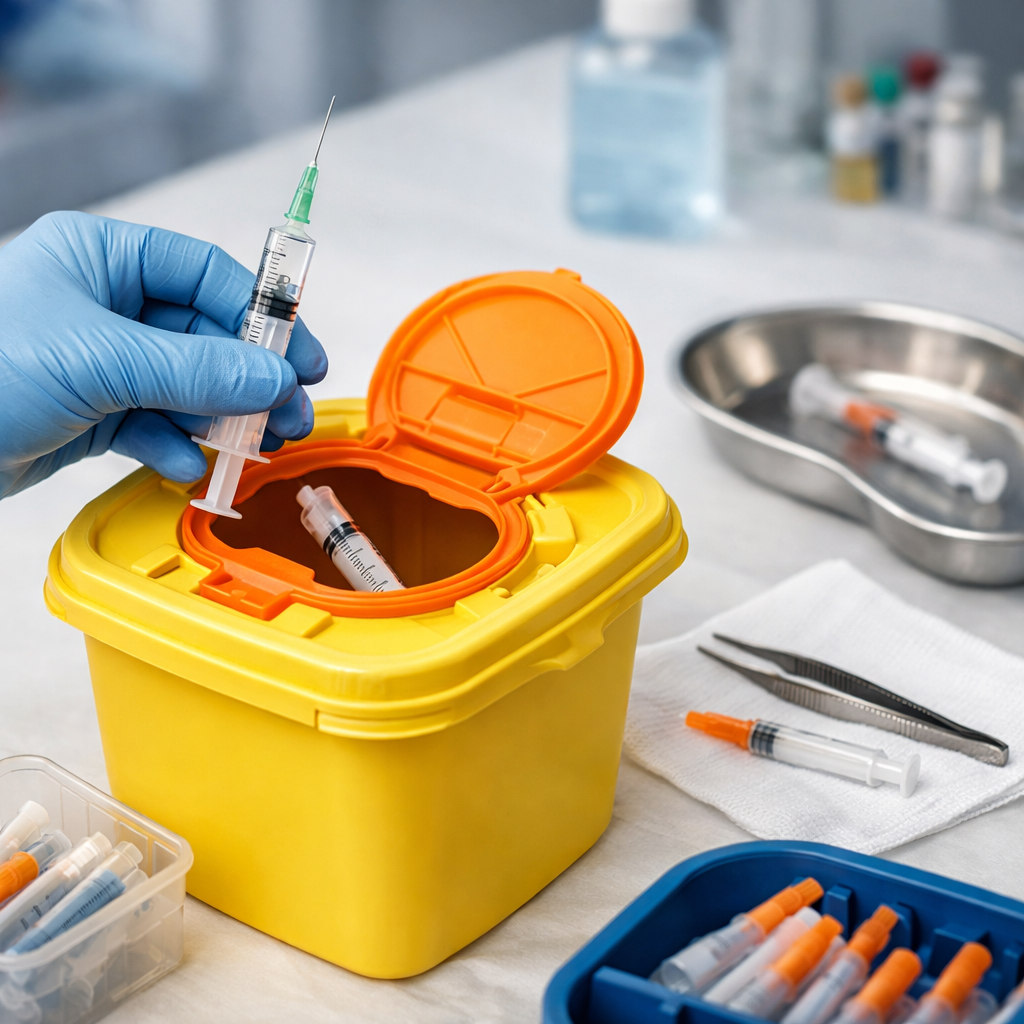 safe needle handling procedures