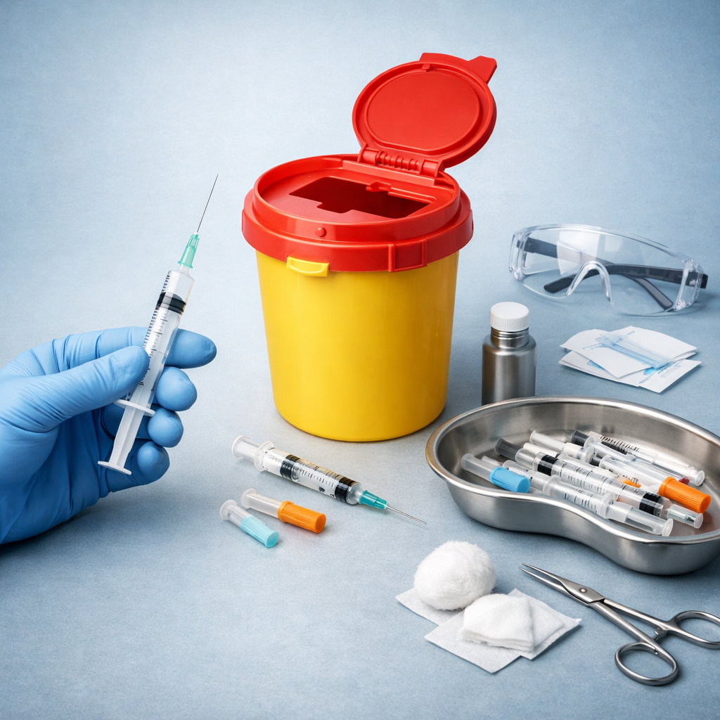 safe needle handling procedures