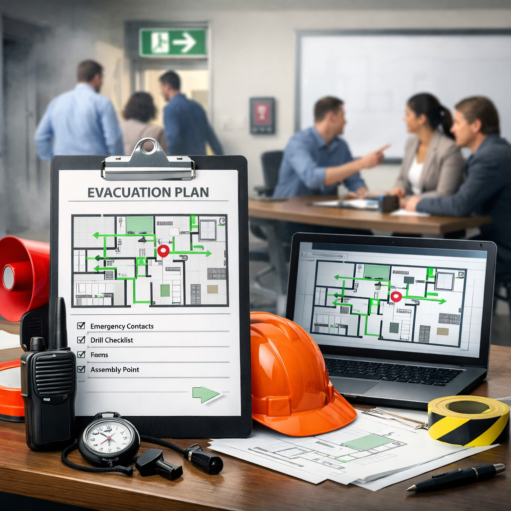 office evacuation drill planning