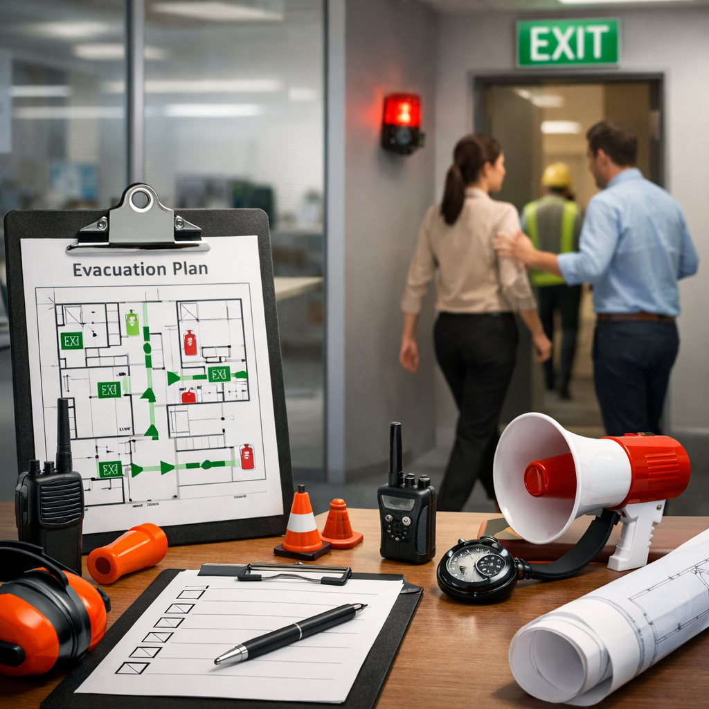office evacuation drill planning