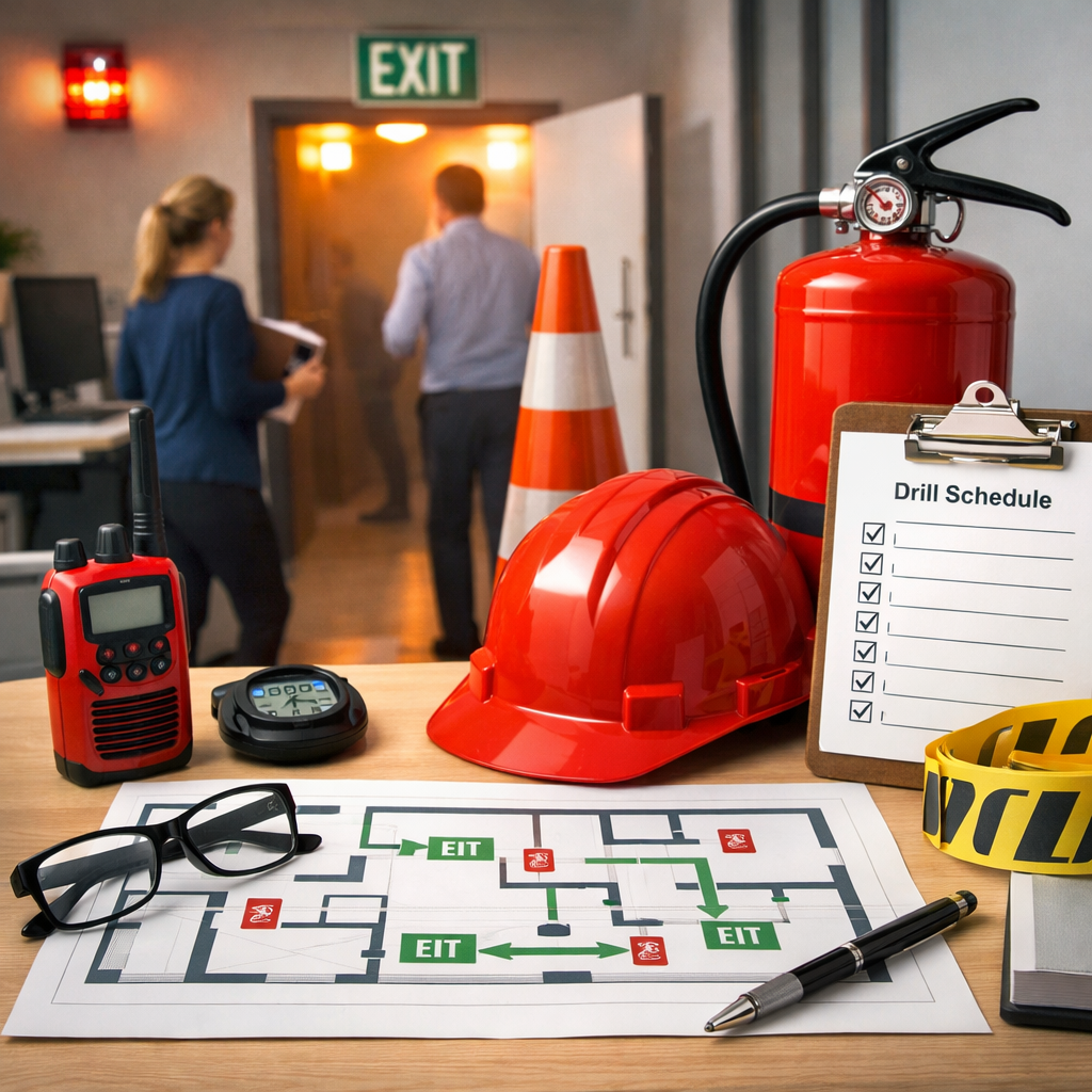 office evacuation drill planning