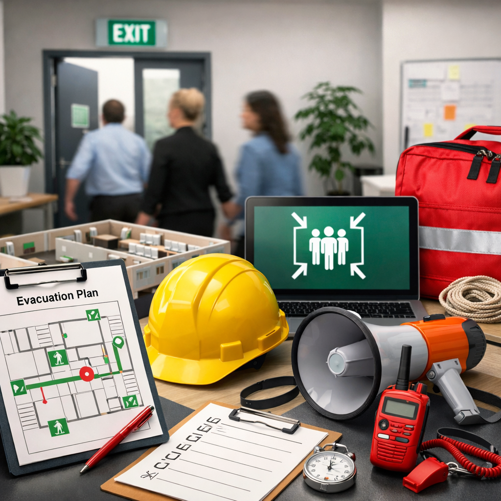 office evacuation drill planning