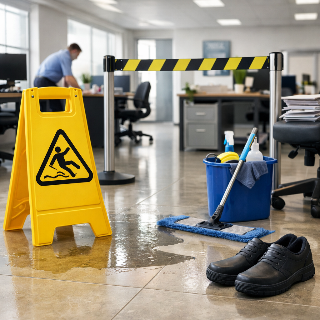 preventing office slip hazards