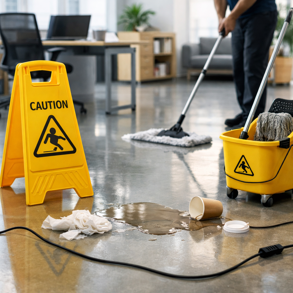 preventing office slip hazards