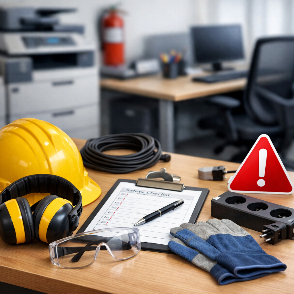 office equipment safety guidelines