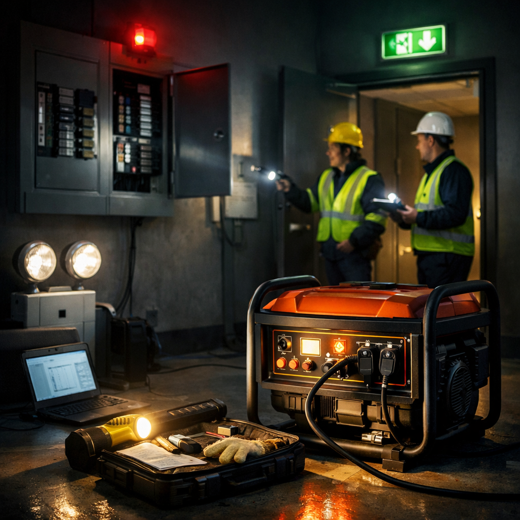 emergency power failure response