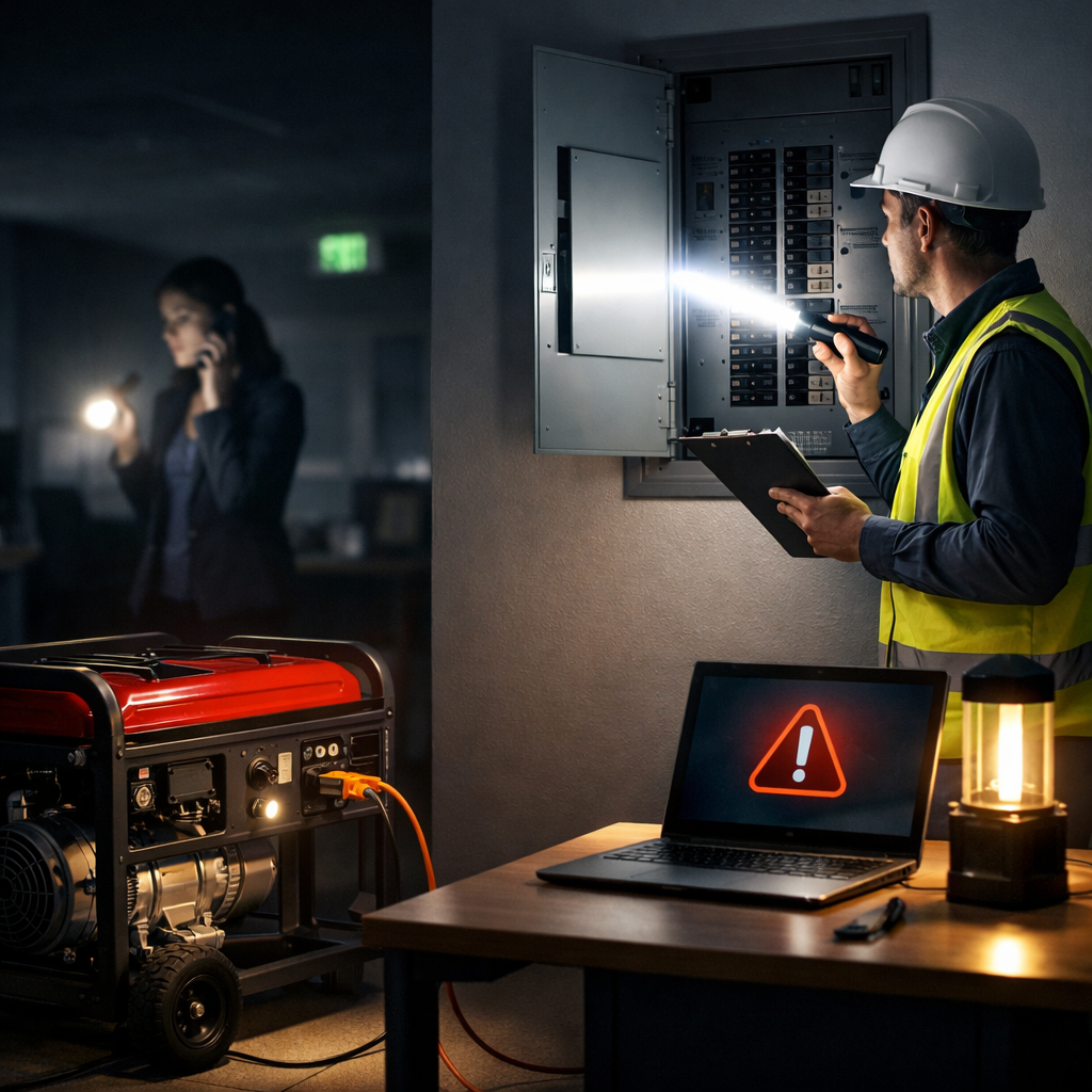 emergency power failure response