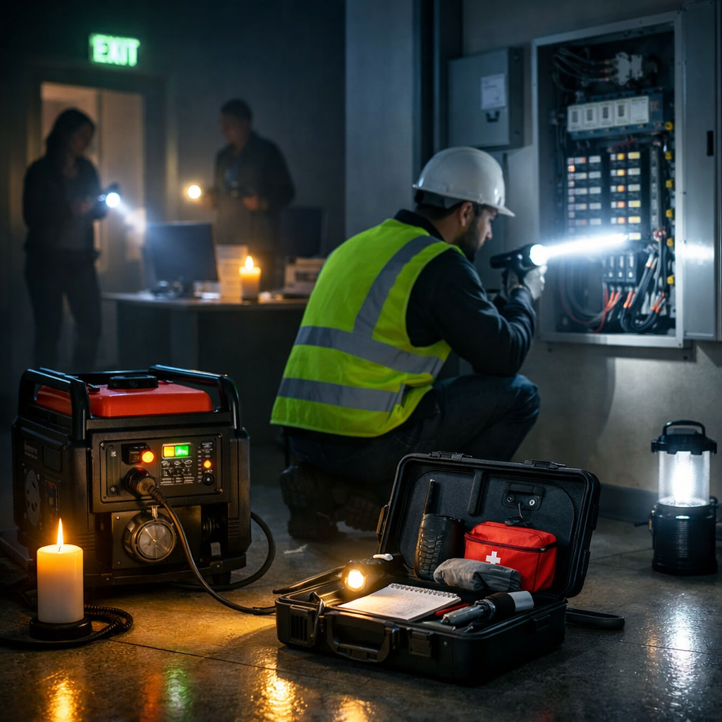 emergency power failure response