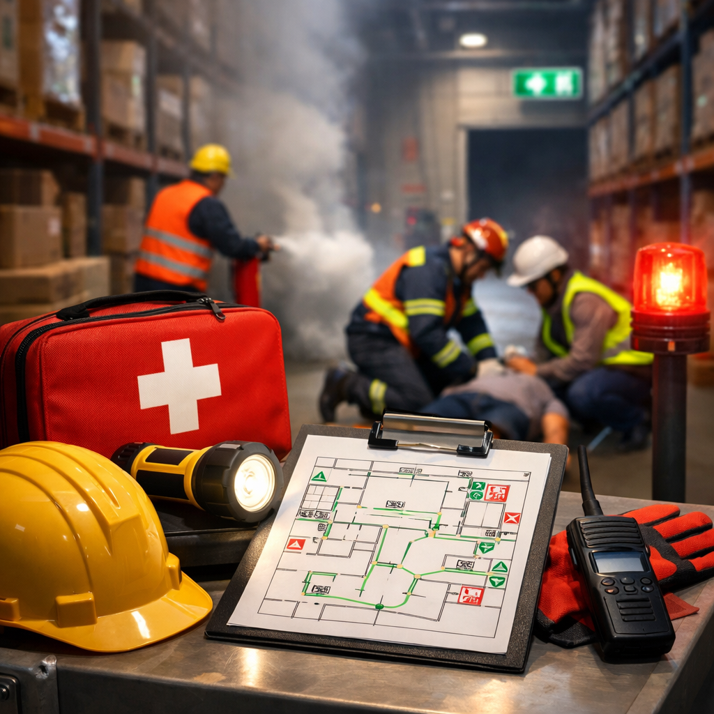 warehouse emergency response plan