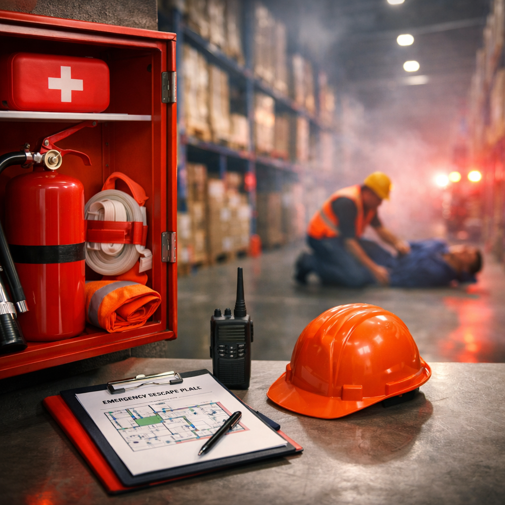 warehouse emergency response plan