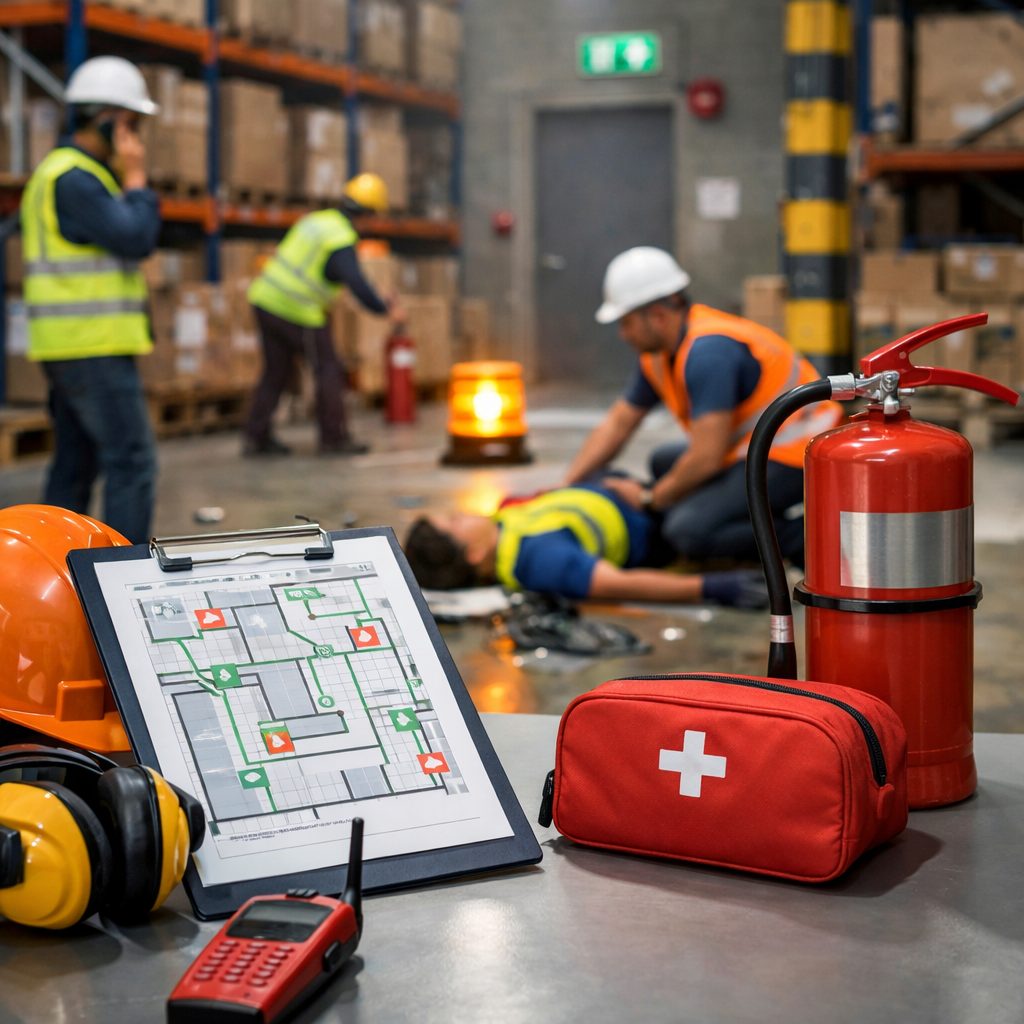 warehouse emergency response plan