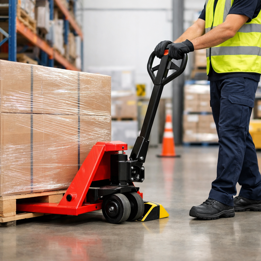 safe use of hand pallet trucks