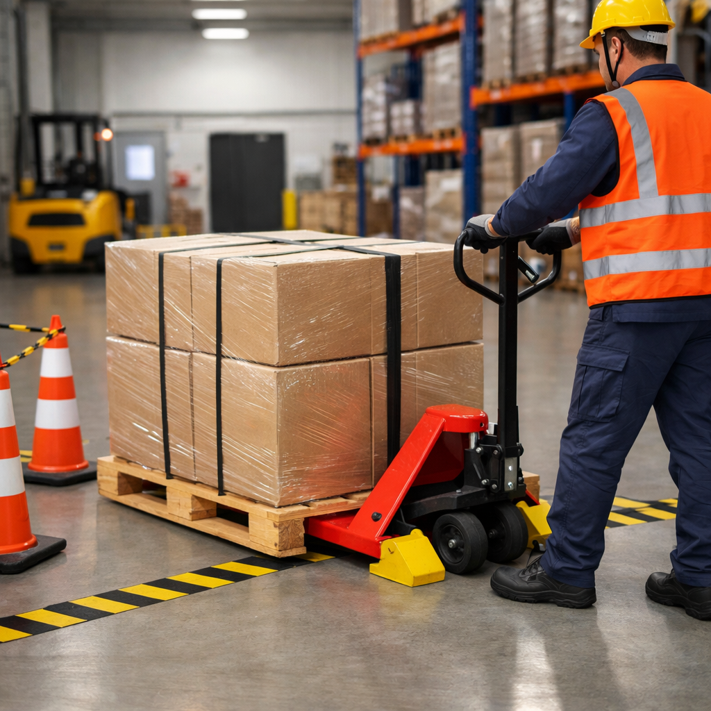 safe use of hand pallet trucks