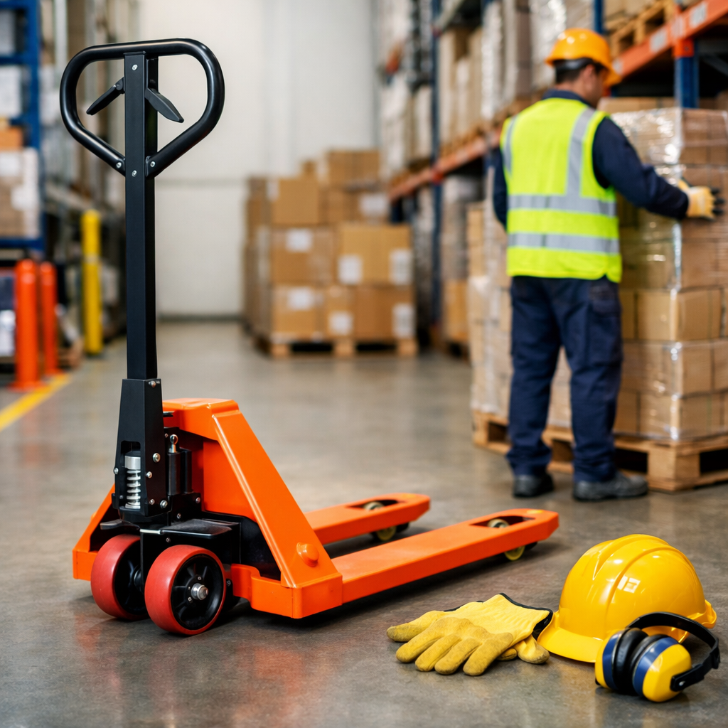 safe use of hand pallet trucks