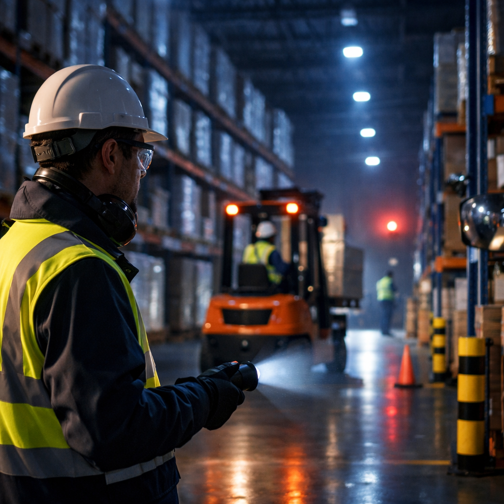 warehouse night shift safety
