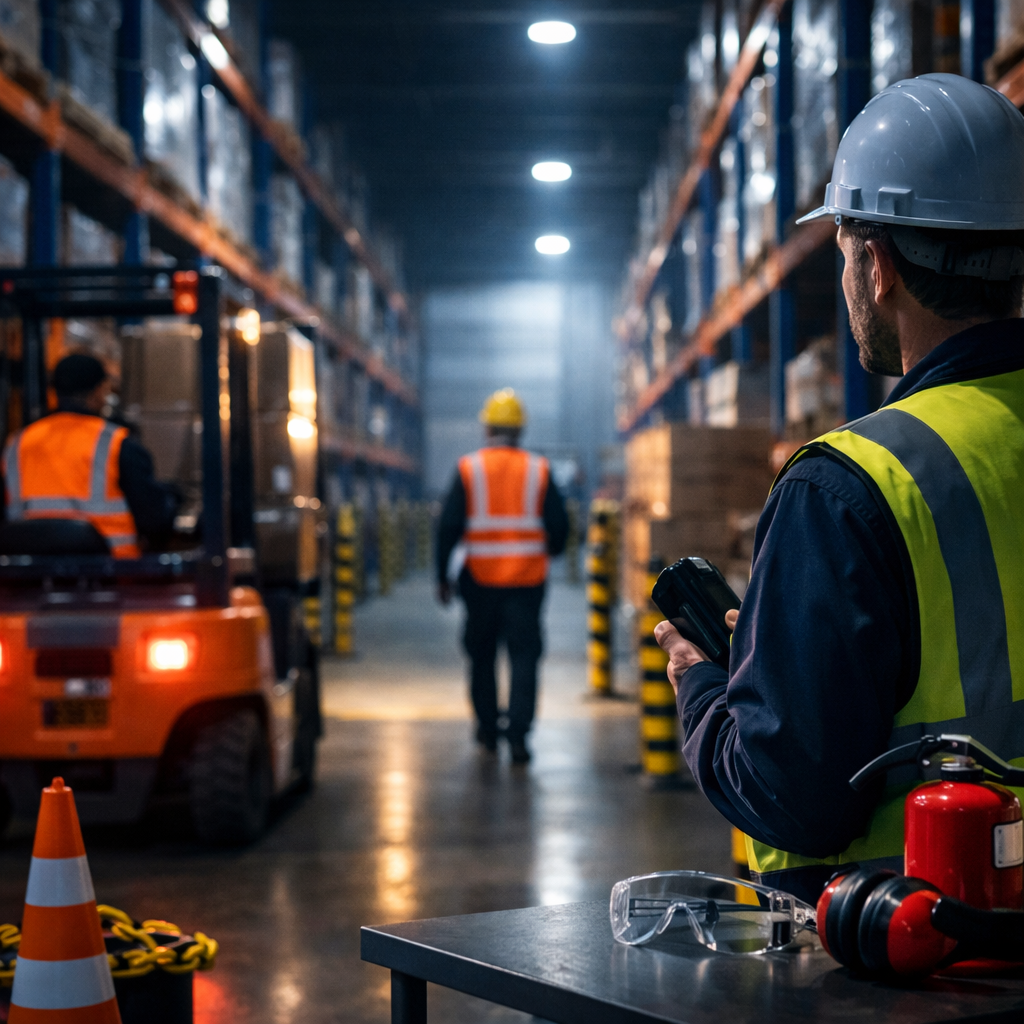 warehouse night shift safety