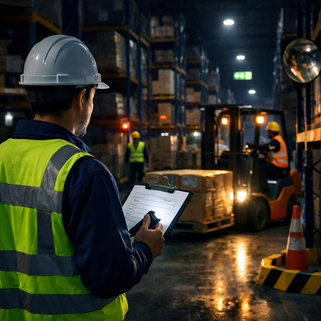 warehouse night shift safety