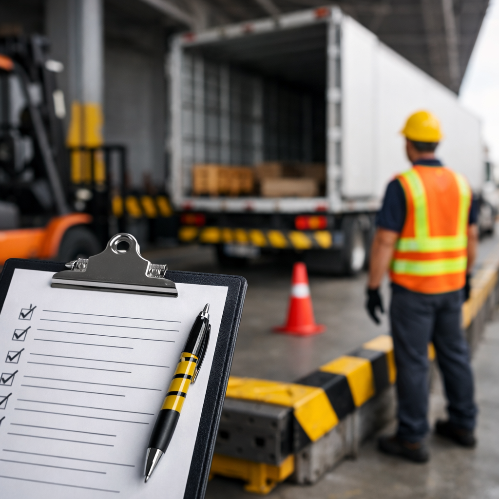 loading bay safety checklist