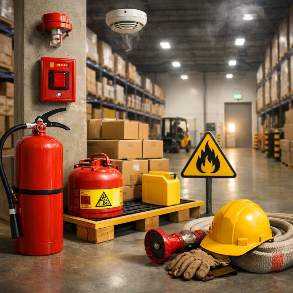 warehouse fire hazard prevention