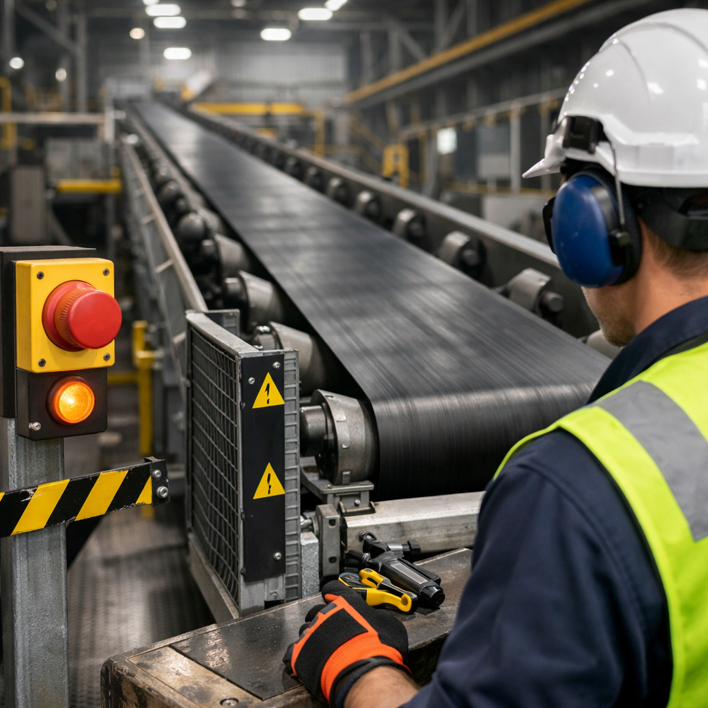 conveyor belt safety procedures