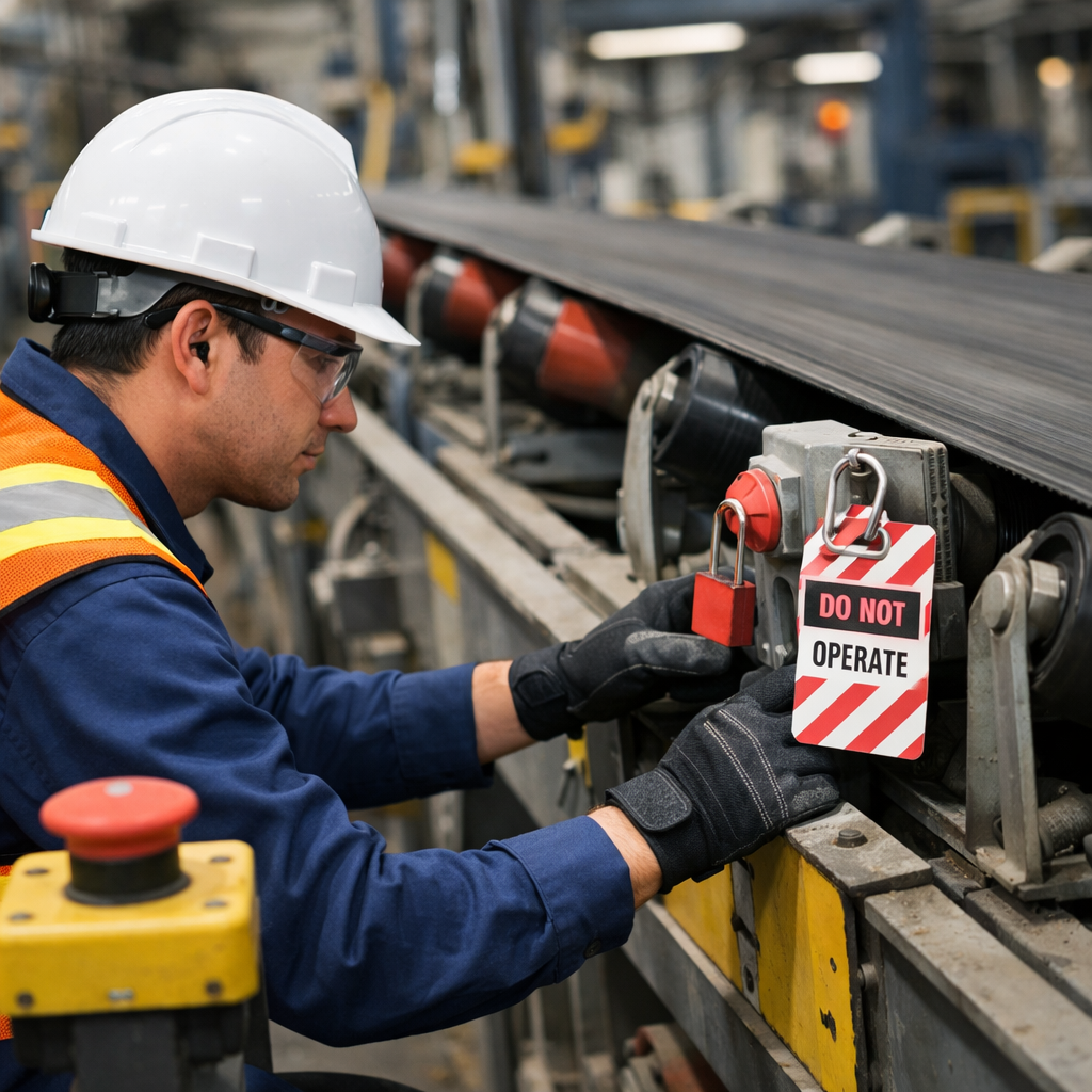 conveyor belt safety procedures