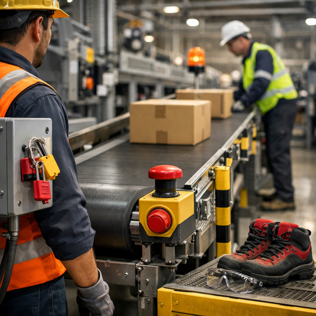 conveyor belt safety procedures