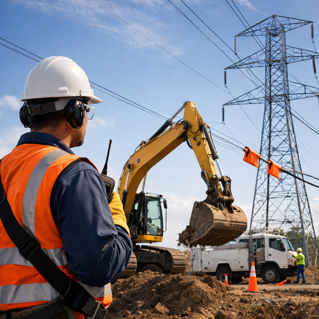 working near power lines safety