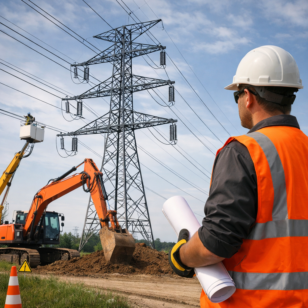 working near power lines safety