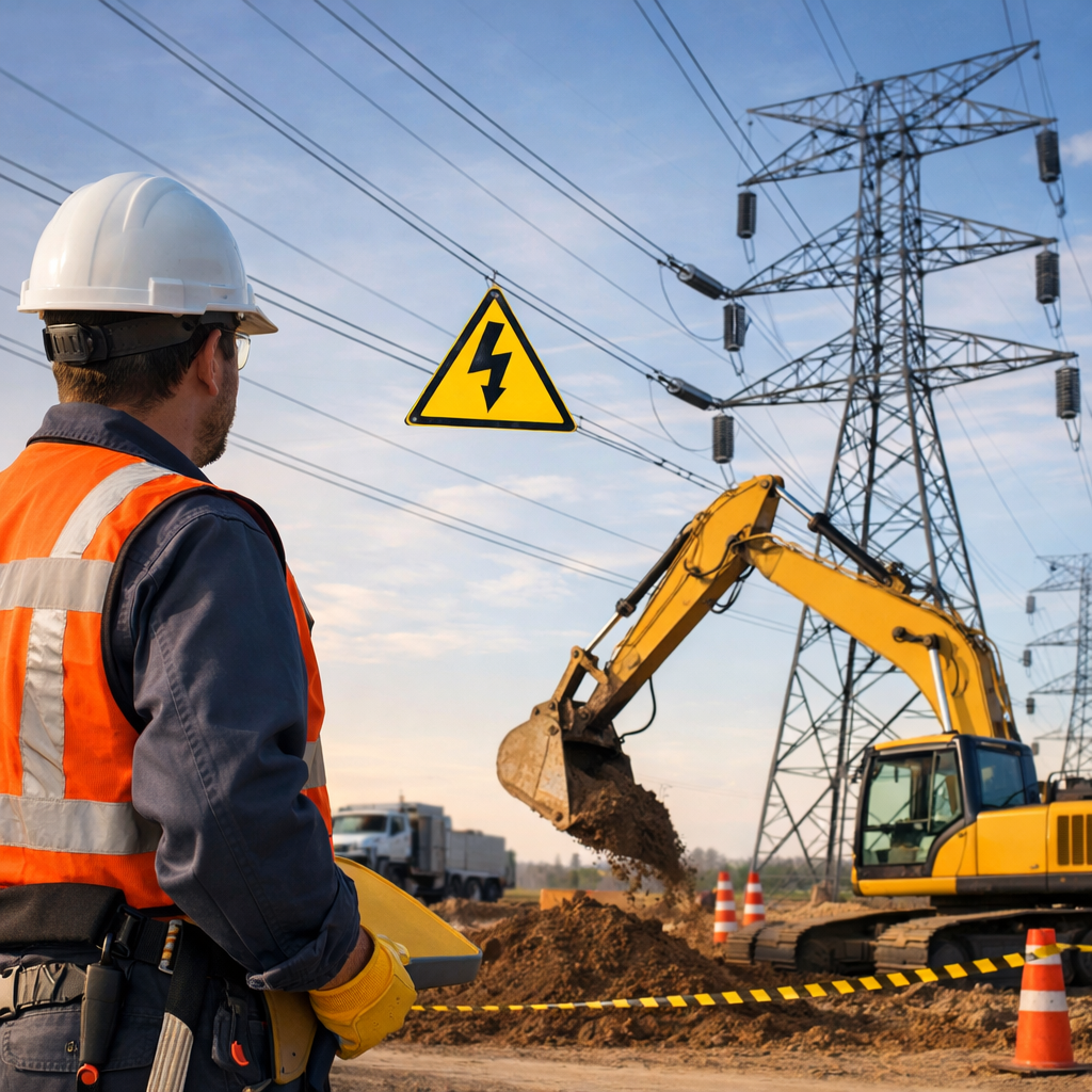 working near power lines safety