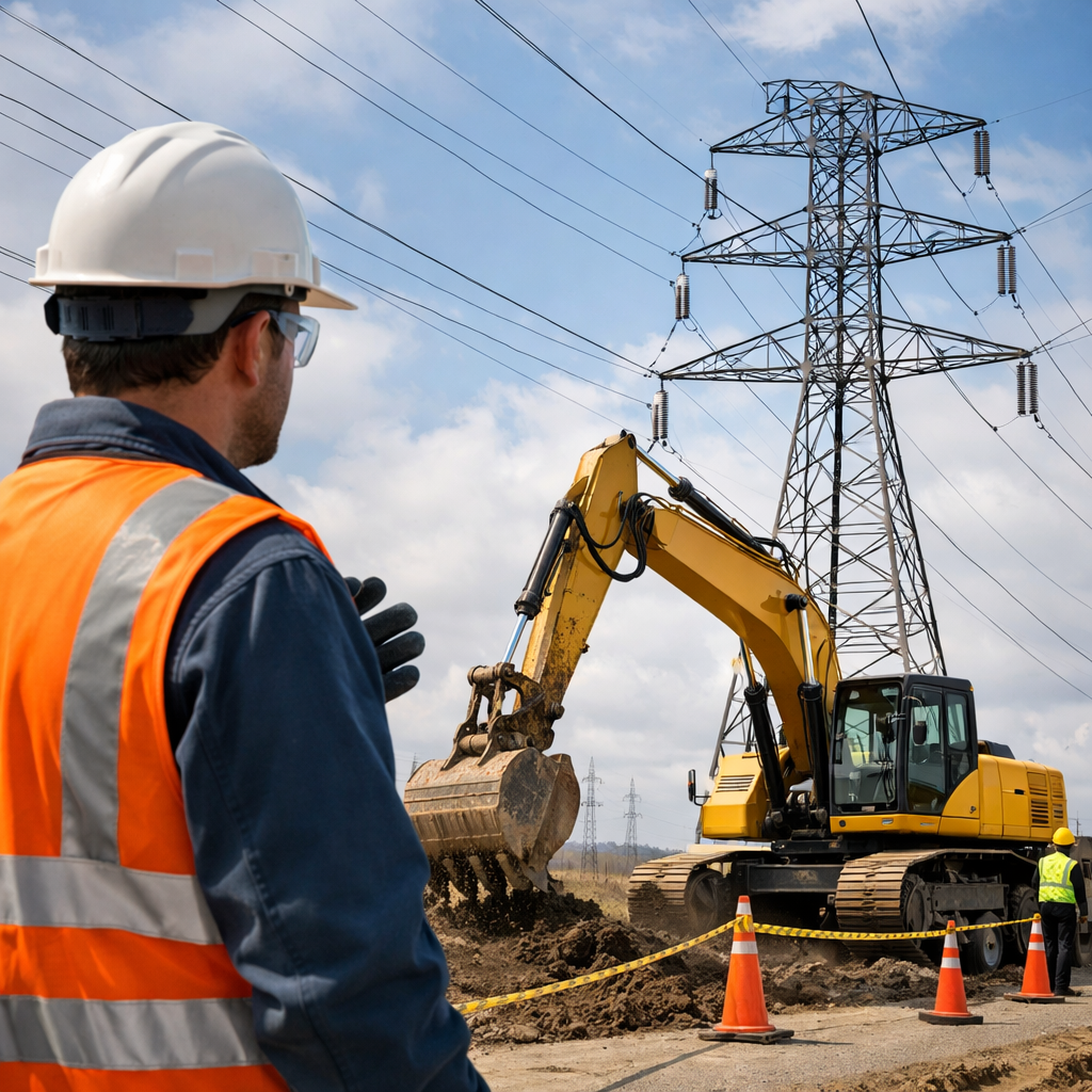 working near power lines safety