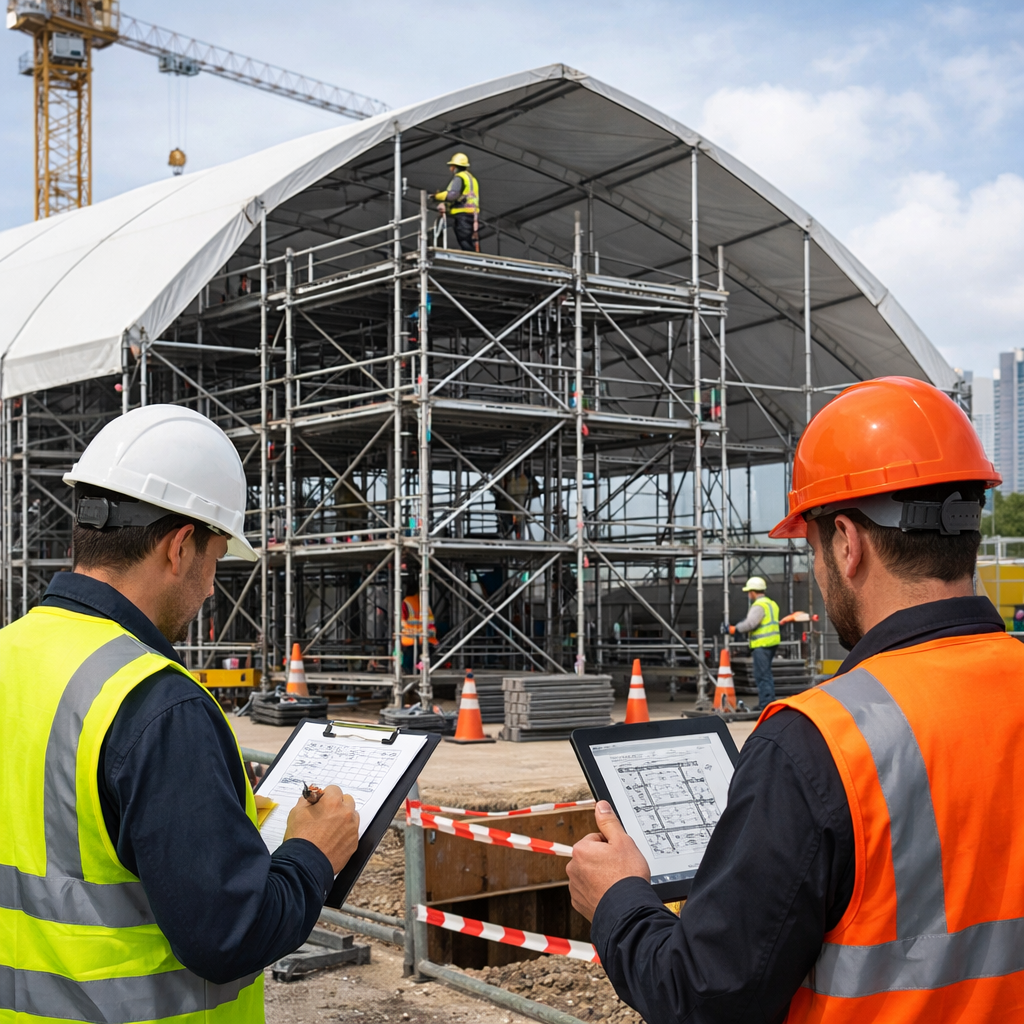 temporary structure safety compliance
