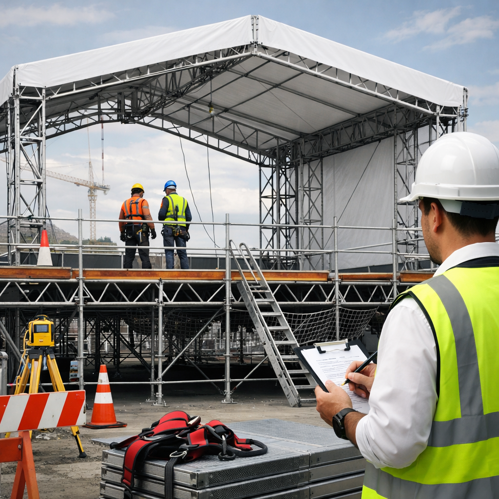 temporary structure safety compliance