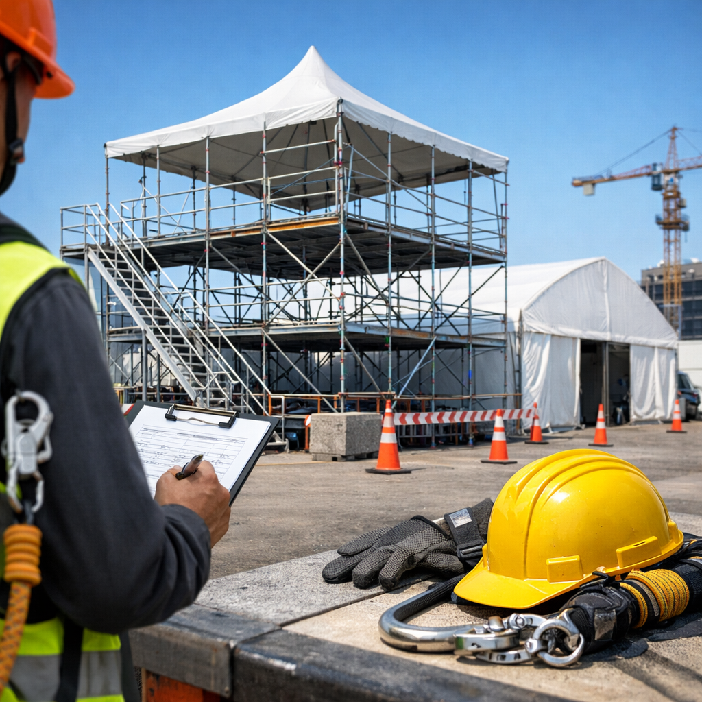temporary structure safety compliance