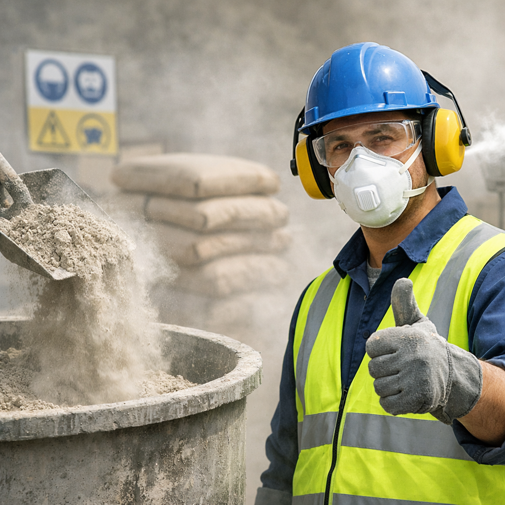 cement dust exposure prevention