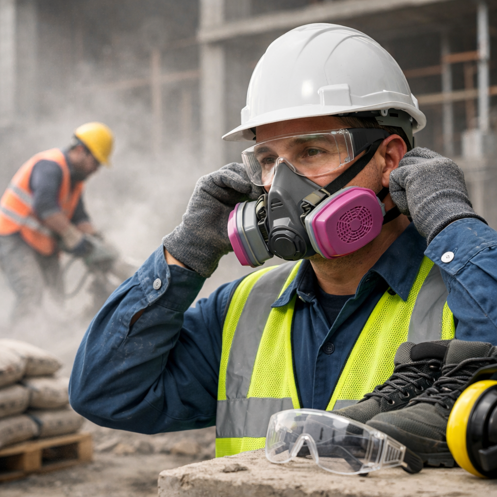 cement dust exposure prevention