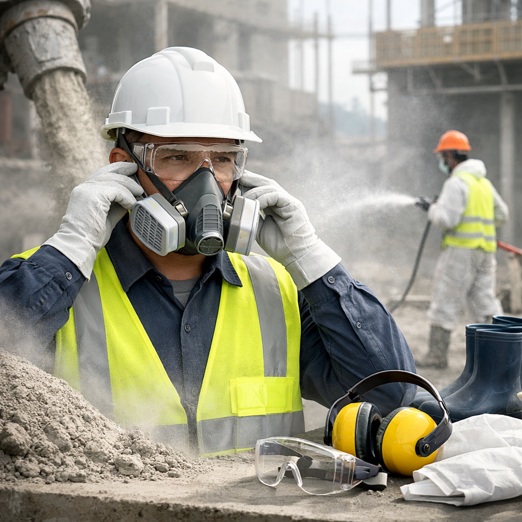 cement dust exposure prevention