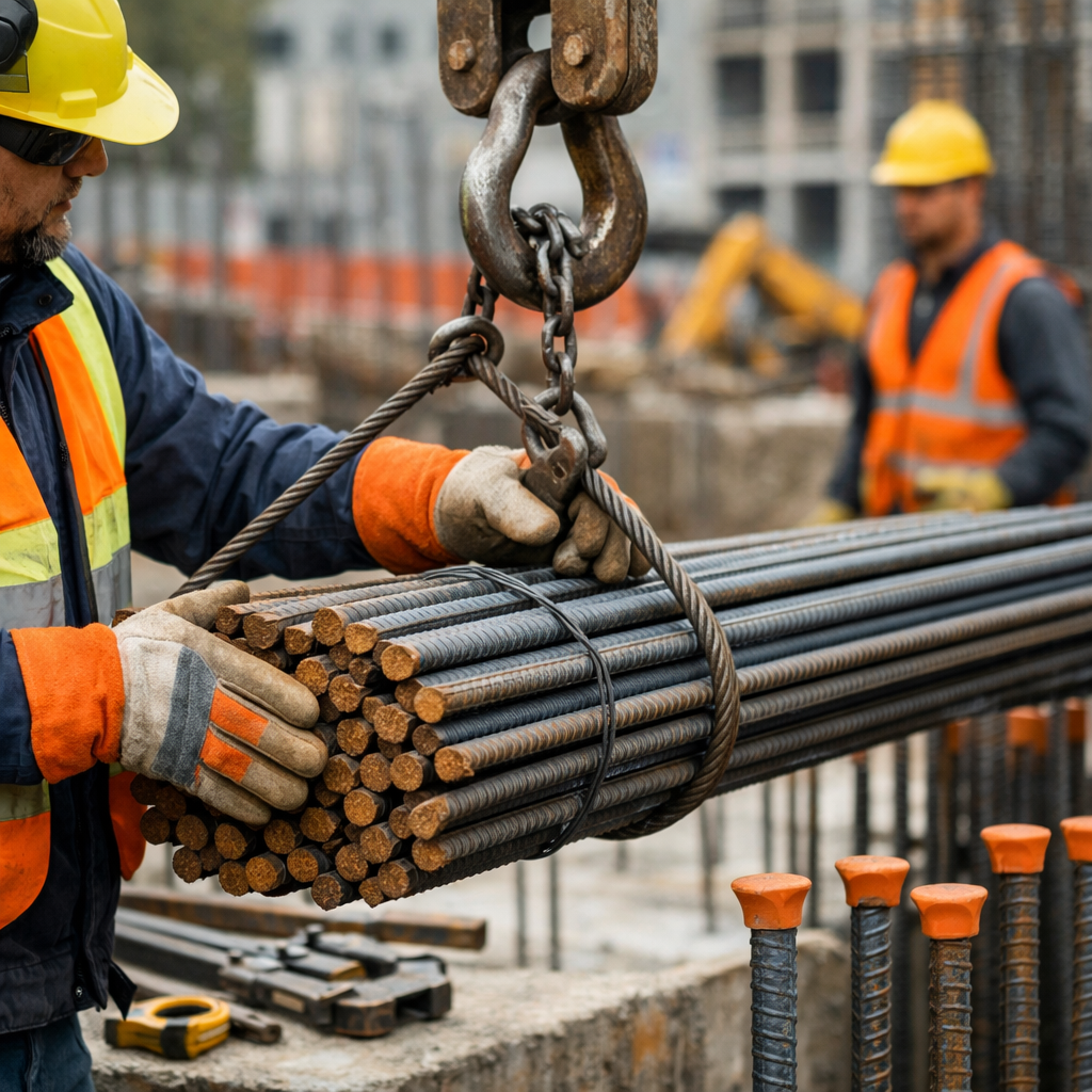 rebar handling safety procedures