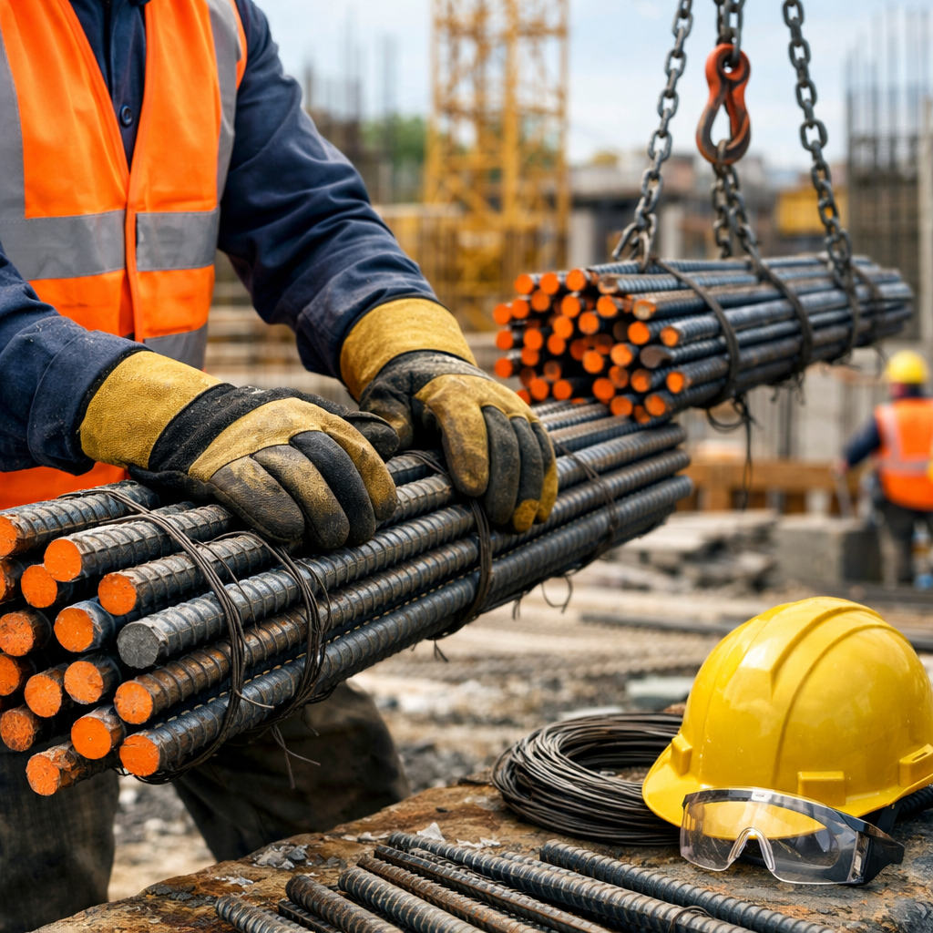 rebar handling safety procedures
