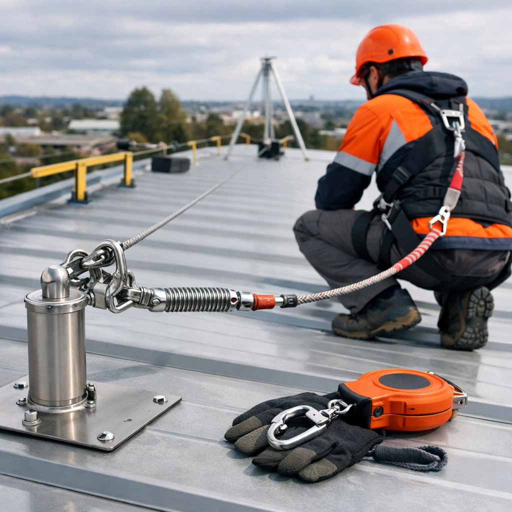 roofing fall protection systems